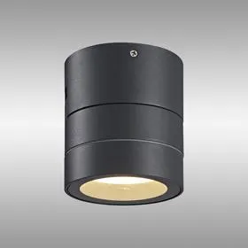 Saler Dark Grey Exterior Lights Mantra Fusion Flush Fittings